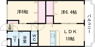 Y&Mアクアフォール【2階】の間取り