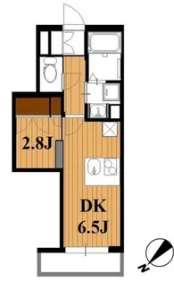 フィリオ西船橋【1階】の間取り