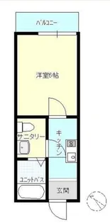 クーネル絹ヶ丘【3階】の間取り