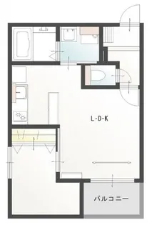 1Kの間取り画像