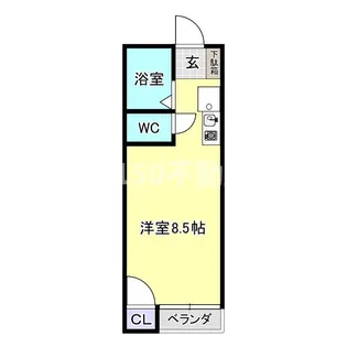 岐阜県岐阜市日置江【アパート】の間取り