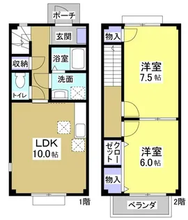 静岡県袋井市春岡1【一戸建】の間取り