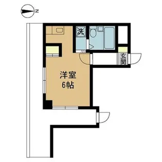 リバティープラザ本町【8階】の間取り