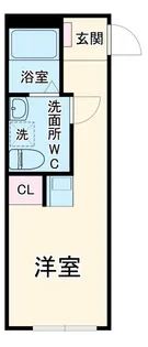 グランドール渋谷【2階】の間取り