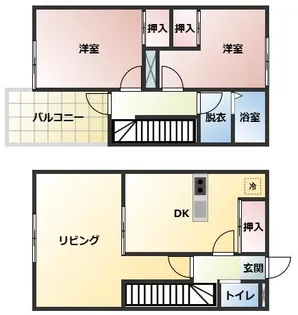 ラ ミアカーサの間取り