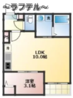 Jack shimofujisawa I★【2階】の間取り