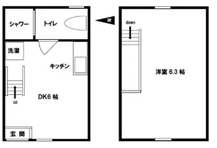 サンマリノ大角IIの間取り