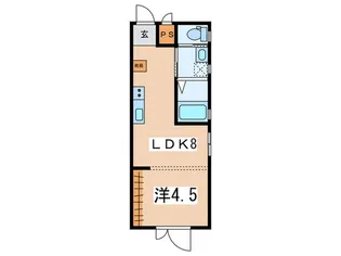 CooL【4階】の間取り