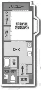 シニアマンション佳夢【5階】の間取り