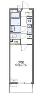 1Kの間取り画像