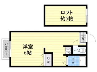 ネクスト中町【2階】の間取り