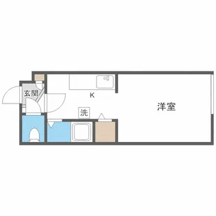 パナハイツエイト【1階】の間取り