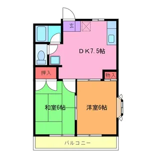 エスペランサ A【1階】の間取り