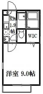 ベルドミール横濱【2階】の間取り