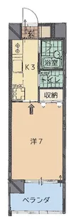 トーマス前島III【4階】の間取り