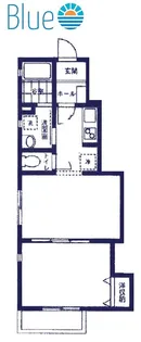 レガリア【1階】の間取り