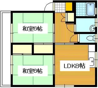 第1高橋ビル【3階】の間取り