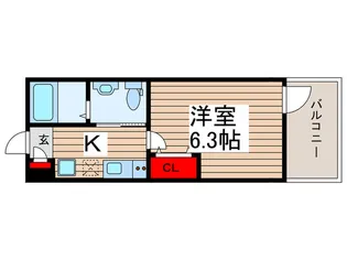 ステラハウス八千代台【3階】の間取り