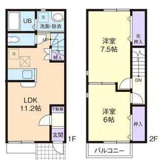 森の館 IIIの間取り