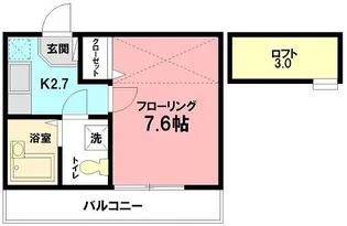 アジュール湘南【2階】の間取り