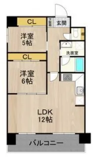 テン フォーティー【3階】の間取り