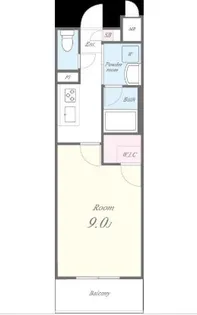 東京都中央区東日本橋2【マンション】の間取り