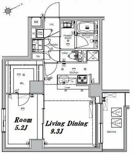メイクスデザイン大森II【6階】の間取り