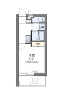 LU SHINA【4階】の間取り