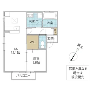 Malica Court I【1階】の間取り