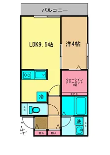 メゾン2438【2階】の間取り