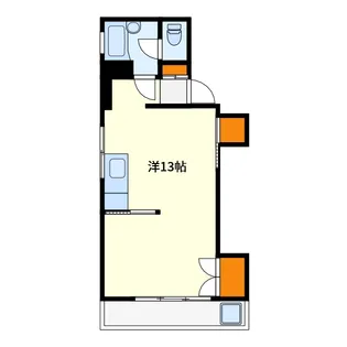 上板橋IMAハイツII【5階】の間取り