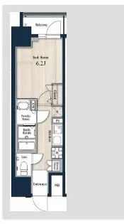 N-stage秋葉原【5階】の間取り