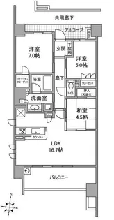 3LDKの間取り画像