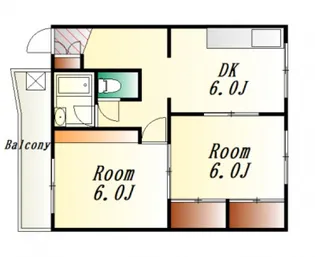 広島県広島市西区己斐中1【マンション】の間取り