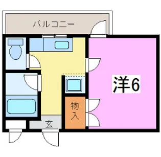 シャルム文京【4階】の間取り