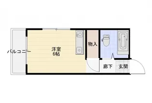 第二はんどうビル【3階】の間取り