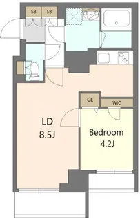 S-RESIDENCE高島平asolea【3階】の間取り