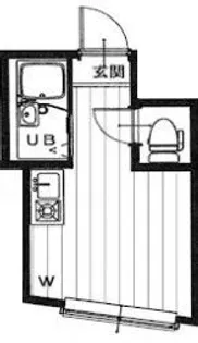 アーバンプレイス中井IIB【1階】の間取り