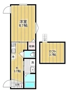 LOSA【1階】の間取り