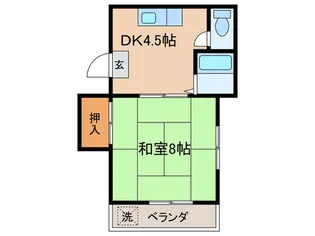 康成ビル【2階】の間取り