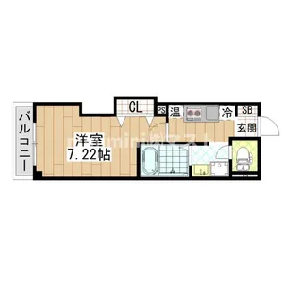 大阪府大阪市此花区春日出北1【マンション】の間取り