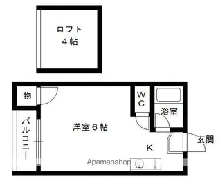 福岡県福岡市東区和白東2【アパート】の間取り