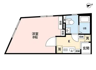 ZEST横浜レジデンス【4階】の間取り