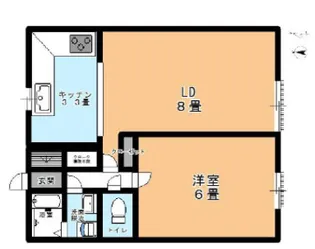 メゾン小池【1階】の間取り