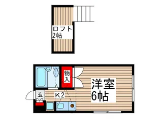 シンフォニー【2階】の間取り