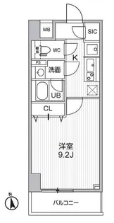 HF曳舟レジデンス【3階】の間取り