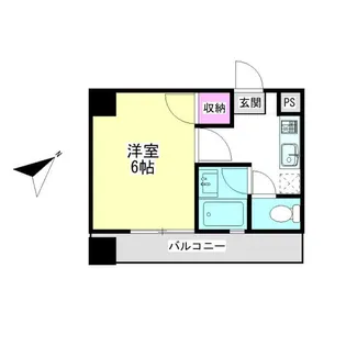 オオタニビル【4階】の間取り