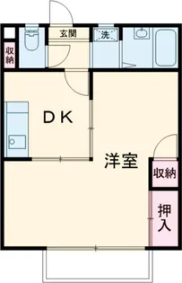 五百渕グリーンガーデン C棟【2階】の間取り