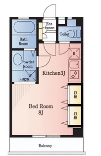 Perfume OGIKUBO【2階】の間取り