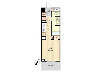 グラディート町田【4階】の間取り